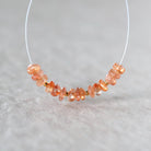 5mm Sunstone Rondelle Beads Smooth Genuine Gemstone Beads for DIY Jewelry Making Earrings Necklace Pendant