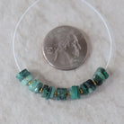 6-7mm AAA Emerald Beads Faceted Heishi Tyre Washer Beads Green Natural Gemstone for DIY Jewelry Making