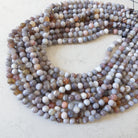 6mm AAA Botswana Agate Smooth Beads Genuine Rare Agate Beads 15" Gemstone Beads for Jewelry Making Gift for crafter