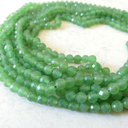 6mm AAA Green Aventurine Beads Micro Faceted Beads 15