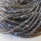 6mm AAA Labradorite Smooth Beads Genuine Blue Flash Beads 15" Gemstone Beads for DIY Jewelry Making Crafter Gift