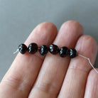 6mm Baltic Amber Beads Black Cherry Beads Genuine Amber 6 pcs