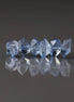 6mm Blue Herkimer Diamond Beads - Round Natural Gemstone 6 Pcs