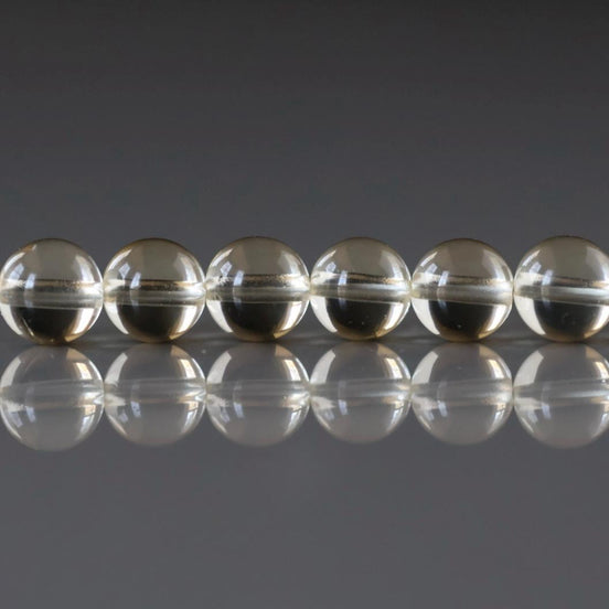 6mm Bytownite Beads - Smooth Round Natural Gemstone 6 Pcs