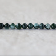 6mm Natural AAA Guatemala Jade Beads Jadeite Gemstone Natural Burma Jade Dark Green For DIY Jewelry Making