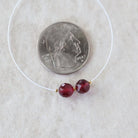 6mm Natural Madagascar Ruby Beads Faceted Round Raw Ruby Gemstone for DIY Jewelry Making Earrings Supplies