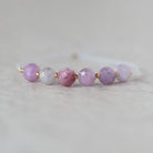 6mm Natural Tanzanian Ruby Beads Faceted Round Raw Ruby Gemstone for DIY Jewelry Making Earrings Supplies