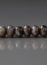 6mm Rare Brown Labradorite Beads - Faceted Rondelle Natural Gemstone 15" Strand