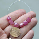 6mm Ruby Nuggets Stone Beads – Faceted Nugget Natural Gemstone