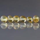 6mm Baltic Amber Beads Honey Amber Lemon Beads Genuine Amber 6 pcs