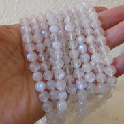 7.5mm Rainbow Moonstone Beads 15