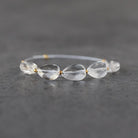 7mm AAA Rock Quartz Faceted Teardrops Beads 5 PCs Clear Crystal Quartz Natural Gemstone for DIY Jewelry Making