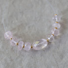 5mm AAA Mozambique Garnet Beads Faceted Rondelle Brazilian Rose Quartz 7mm Natural Gemstone for DIY Jewelry Making