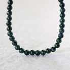7mm Natural AAA Guatemala Jade Beads Jadeite Gemstone Natural Dark Green Jade For DIY Jewelry Making