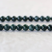 7mm Natural AAA Guatemala Jade Beads Jadeite Gemstone Natural Dark Green Jade For DIY Jewelry Making