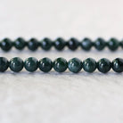7mm Natural AAA Guatemala Jade Beads Jadeite Gemstone Natural Dark Green Jade For DIY Jewelry Making