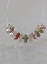 7mm Natural Multi Sapphire Beads Faceted Tyre Heishi Rondelle Colorful Sapphire Gemstone for DIY Jewelry Making