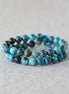 8.5mm AAA Chrysocolla Beads Smooth Round Natural Gemstone for DIY Jewelry Making
