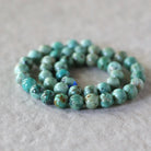 8.5mm AAA Natural Turquoise Beads Smooth Round Genuine Peruvian Turquoise Gemstones For DIY Jewelry Making