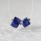 8mm AAA Lapis lazuli Cube Beads Natural Gemstone Beads for DIY Jewelry Making Earrings Supplies