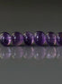 8mm AAA African Amethyst Beads Rondelle Smooth 6 Pcs Gemstone Beads for Silk Knotting Jewelry Making DIY Necklace Earrings