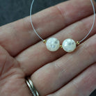 8mm Disco Ball Mother of Pearl Beads Smooth MOP Genuine Shell for DIY Jewelry Making Supplies