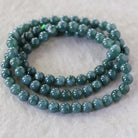 8mm Natural AAA Guatemala Jade Beads Jadeite Gemstone Natural Dark Green Jade For DIY Jewelry Making
