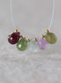 8mm Natural Multi Sapphire Beads Faceted Briolettes Teardrops 4 PCs Colorful Gemstones for DIY Jewelry Making