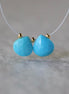 8mm Sleeping Beauty Turquoise Beads – Faceted Briolette Natural Gemstone