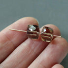 8mm Sultanite Beads - Faceted Cube Natural Gemstone