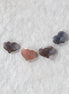 8x10mm Chocolate Moonstone Heart Beads Faceted Briolette 4 Pcs Natural Gemstone for DIY Jewelry Making Earrings Supplies