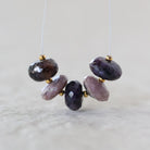 9-10mm AAA Sugilite Beads Faceted Rondelles Natural Gemstone for DIY Jewelry Making