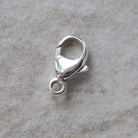 9mm 925 Sterling Silver Trigger Clasp Small Lobster Claw for DIY Jewelry Making