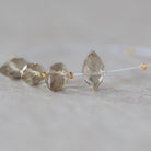10mm AAA Smoky Quartz Marquise Beads Faceted Nuggets Genuine Beads 4 PCs Transparent Brown Gemstone Beads Beading Crafter Gift