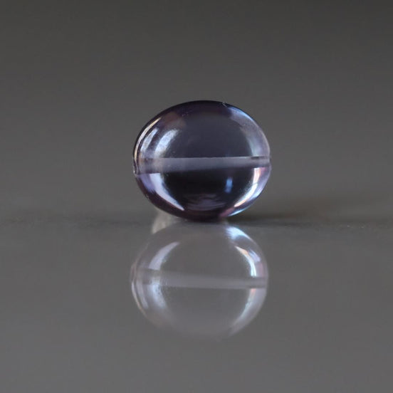 Alexandrite Oval Beads Smooth 10mm Gemstone Bead for Jewelry Making DIY Earrings June Birthstone