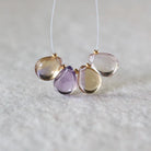 9x13mm AAA Ametrine Briolette Bead Smooth Large Ametrine Teardrops Drops Gemstone Bead for DIY Jewelry Making Necklace Pendant