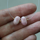 AAA Argentina Rhodochrosite Oval Beads Smooth 12x7mm Genuine Peach Gemstone Beads DIY Jewelry Making Gift