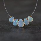AAA m Ethiopian Opal Briolette Beads Smooth Teardrops Drops Natural Disco Welo Opal For DIY Jewelry Making Earrings