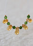 AAA Madeira Citrine Briolette Beads Faceted Teardrops Chrome Diopside Beads Natural Gemstone for DIY Jewelry Making