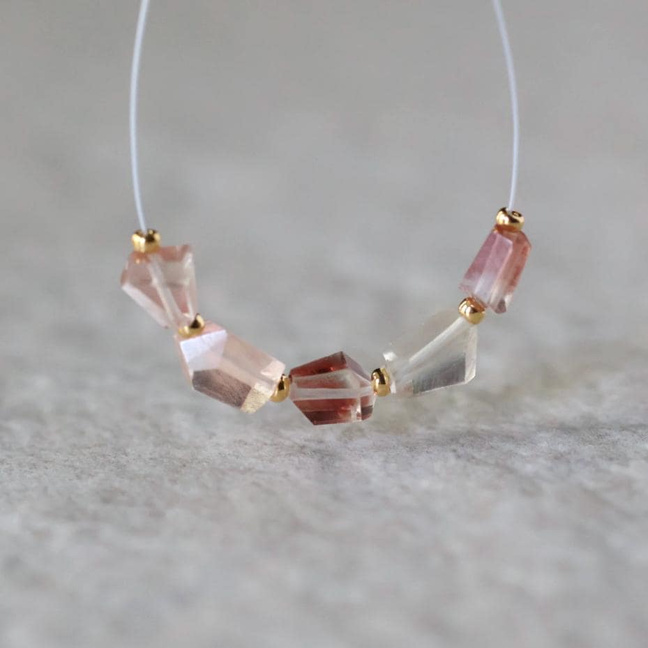 AAA Natural Oregon Sunstone Nugget Beads 4 Pcs