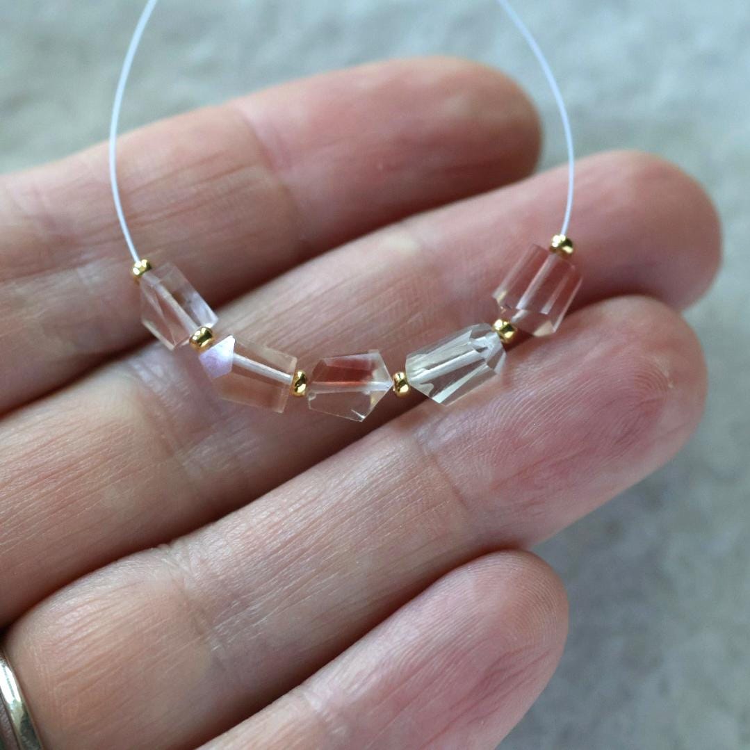 AAA Natural Oregon Sunstone Nugget Beads 4 Pcs