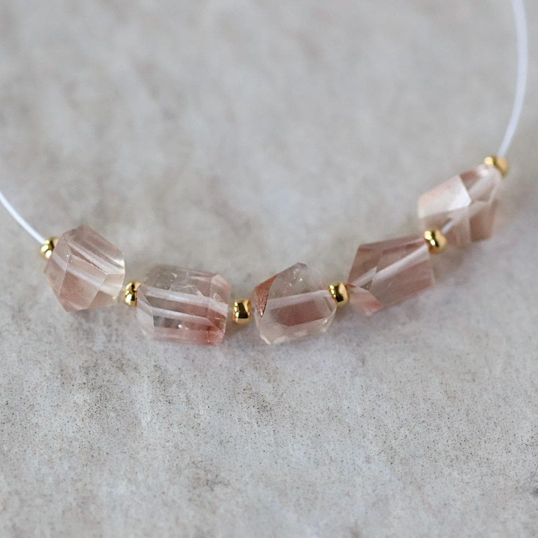 AAA Natural Oregon Sunstone Nugget Beads Chunks Genuine Gemstone Beads for Jewelry Making Beading Craft Gift Beads Abundance