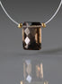 AAA Smoky Quartz Rectangle Bead Faceted Step Cut Briolette Faceted Genuine Bead 1 PC Transparent Brown Gemstone Beads Beading Crafter Gift