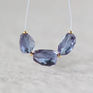 Alexandrite Oval Beads Smooth 5 PCs 8mm x 11mm Gemstone Bead for Jewelry Making DIY Earrings