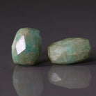 Amazonite Beads - Faceted Nugget Natural Gemstone 4 Pcs
