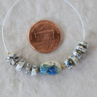 Genuine K2 Jasper Beads Smooth Oval Faceted Heishi Azurite in Granite Natural Gemstone For DIY Jewelry Making Supplies