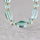 Green Sapphire Beads Smooth Oval 6x9mm 4 PCs Nuggets Genuine Gemstone Beads Jewelry Making Beading Craft Gift September Birthstone