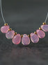 6-7mm Pink Ethiopian Opal Briolette Beads Smooth Teardrops Drops For DIY Jewelry Making Earrings