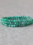 3mm AAA Emerald Faceted Beads Round Natural Raw Emerald Genuine Gemstone DIY Jewelry Making Spplies