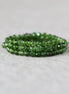 3.5mm AAA Chrome Diopside Beads Round Faceted Natural Green Gemstone for DIY Jewelry Making